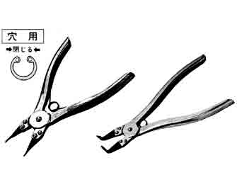 IMPA手冊(cè) 編號(hào)611833內(nèi)/外鎖卡簧鉗(圖1) IMPA手冊(cè) 編號(hào)611833內(nèi)/外鎖卡簧鉗(圖1)