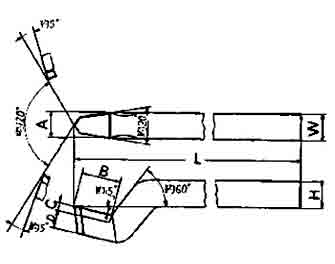 IMPA手冊(cè) 編號(hào)63308160型高速鋼頭車刀(圖1) IMPA手冊(cè) 編號(hào)63308160型高速鋼頭車刀(圖1)