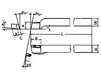 IMPA手冊 編號63300813型(左/右)高速鋼頭車刀(圖1) IMPA手冊 編號63300813型(左/右)高速鋼頭車刀(圖1)