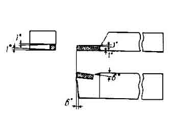 IMPA手冊 編號63279043-50型超硬尖端車刀(圖1) IMPA手冊 編號63279043-50型超硬尖端車刀(圖1)