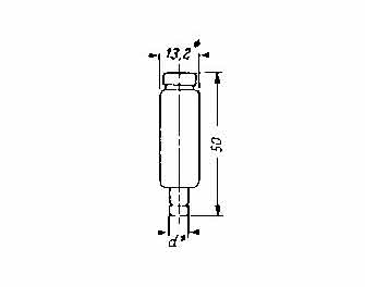 IMPA手冊 編號793927D型保險絲管(圖1)