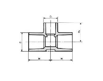 IMPA手冊 編號733048供水管路P.V.C T型接頭(圖1) IMPA手冊 編號733048供水管路P.V.C T型接頭(圖1)