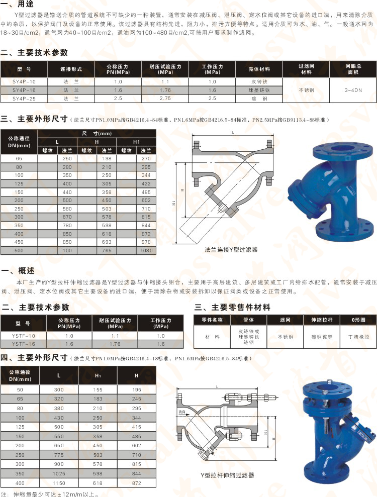 拉桿伸縮過濾器(圖1)